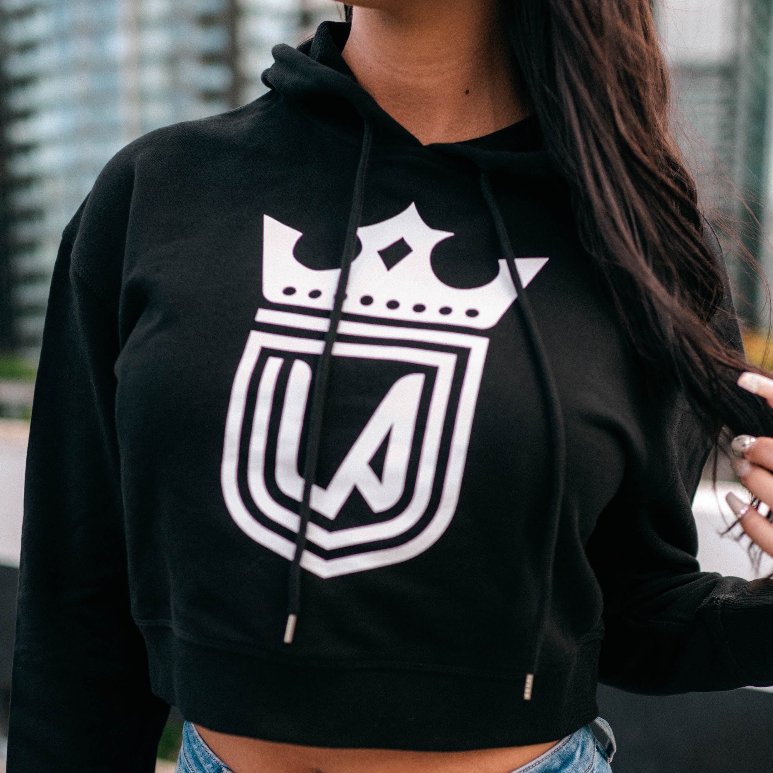 LEGACY CROP HOODIE